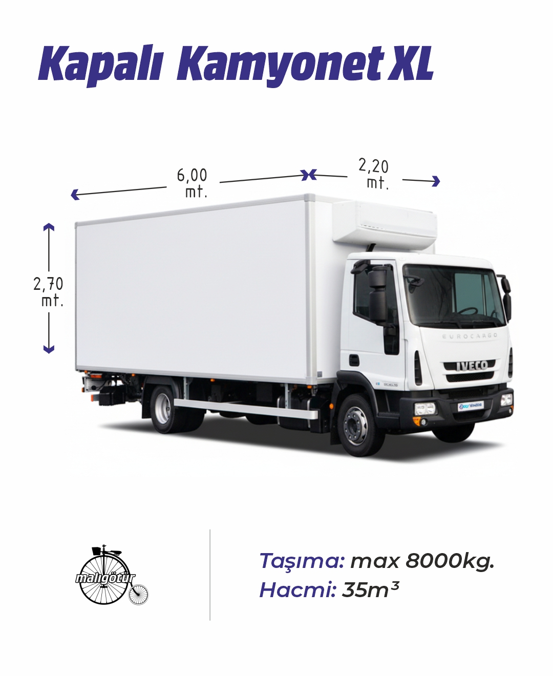 Kapalı Kamyonet XL
